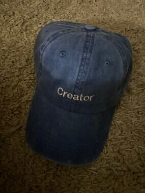 Brand new creator hat cap baseball artistblue pop store 100% cotton